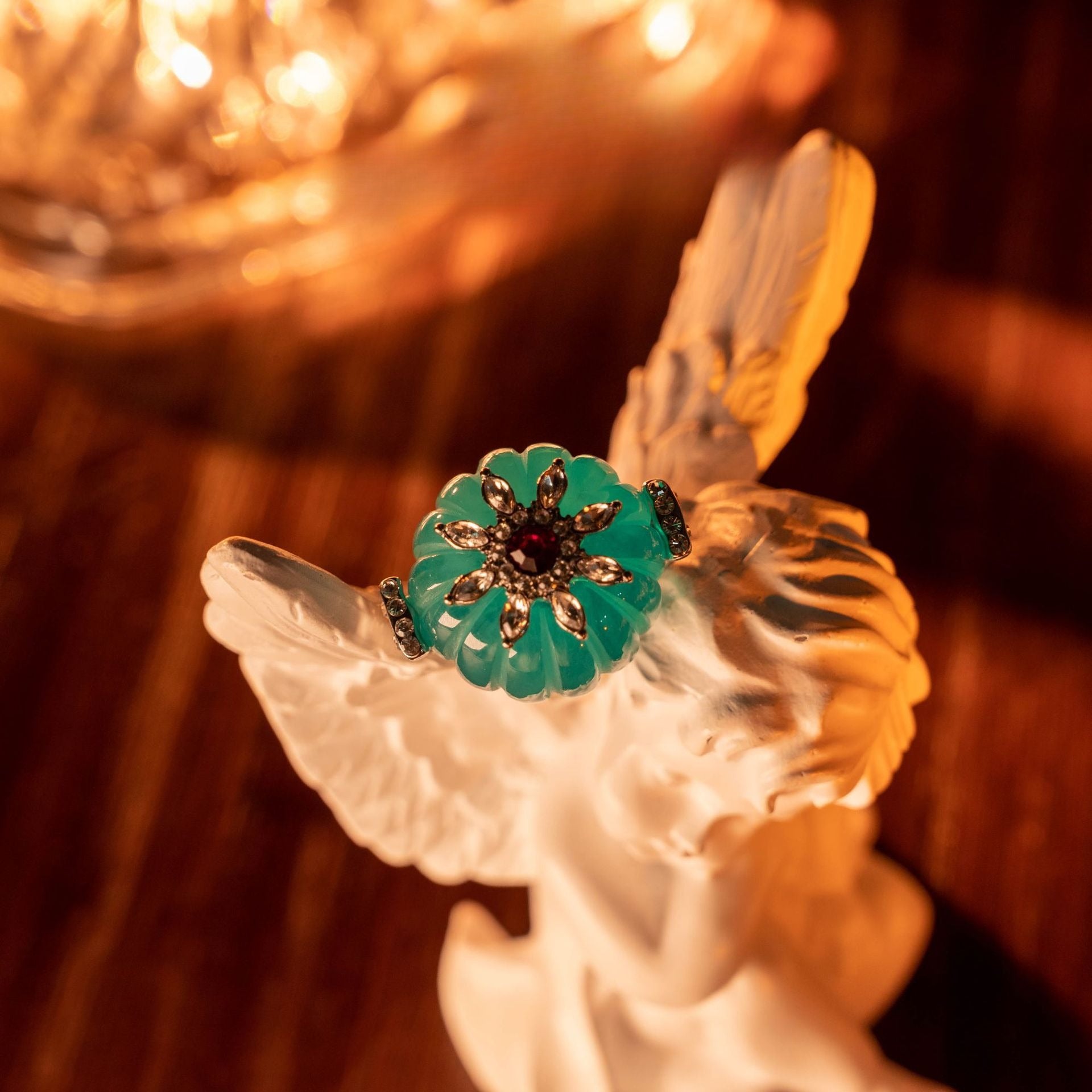 Original design full of diamonds three-piece set