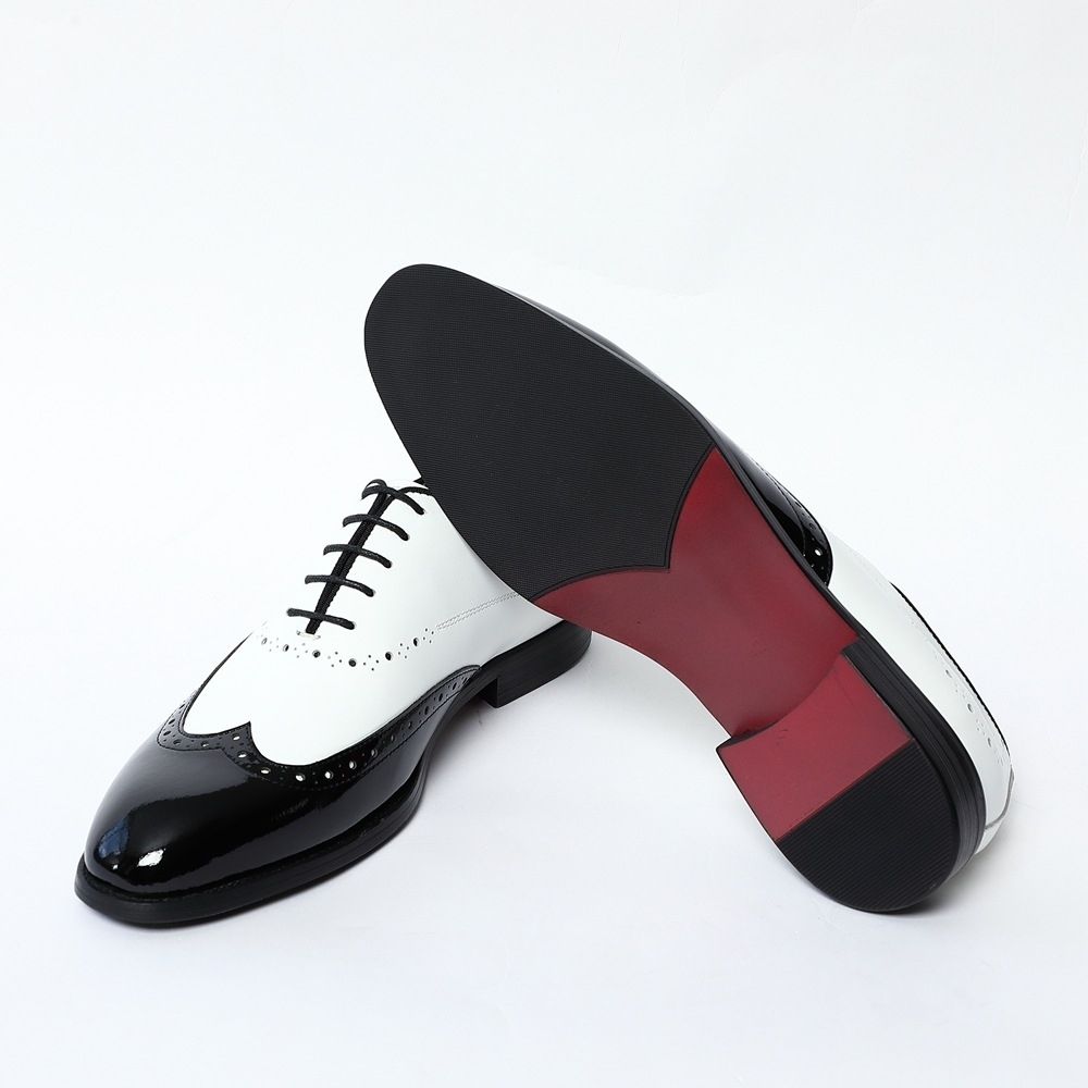 Leather Carving Formal Leather Shoes Derby Shoes
