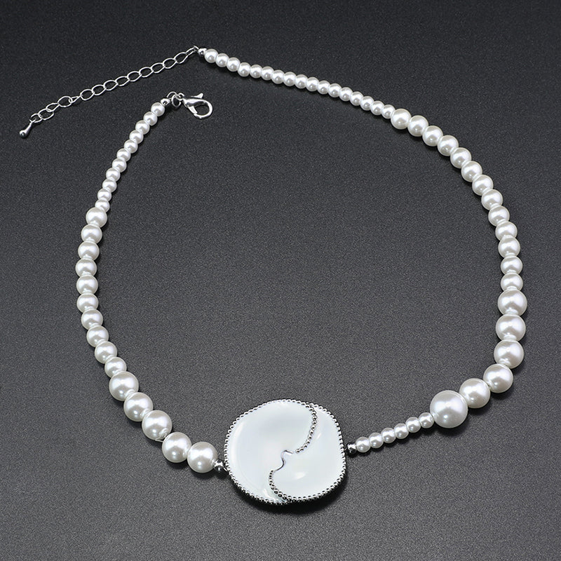 Elegant Pearl & Shell - Shaped Jewelry Set for Bridal Looks