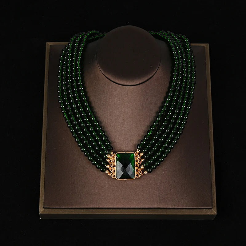 Sun and Moon Double Stacked Necklace