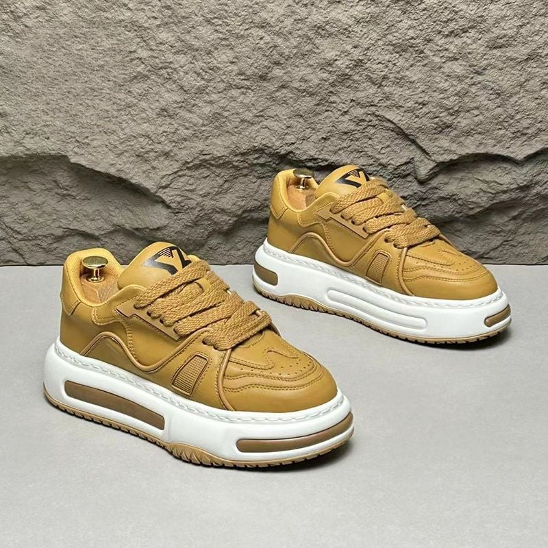 Summer comfortable thick-soled heightening sneakers Running shoes and sports shoes for men