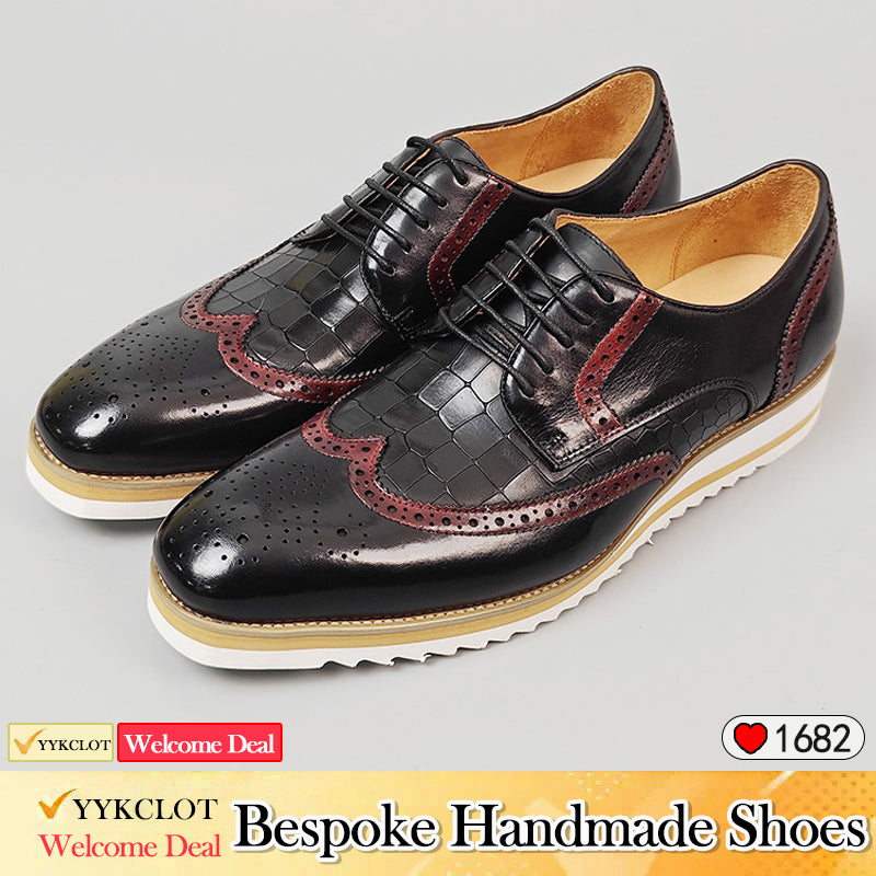 British casual business men's leather shoes, fashionable derby shoes