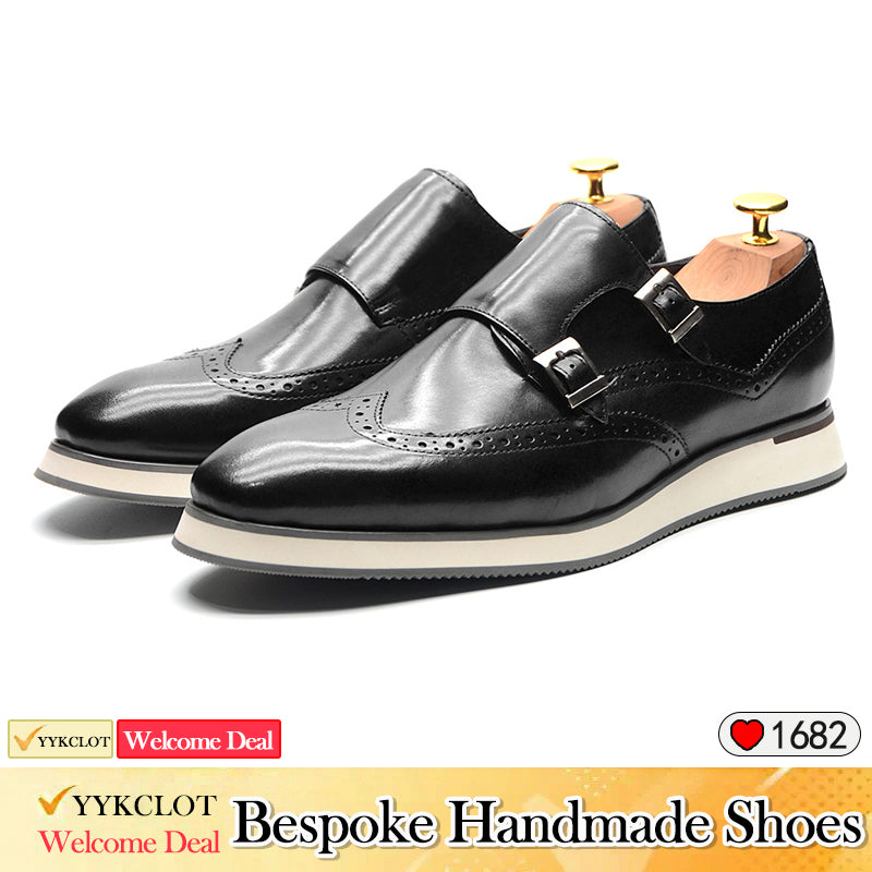 Fashionable business height increasing breathable men's shoes