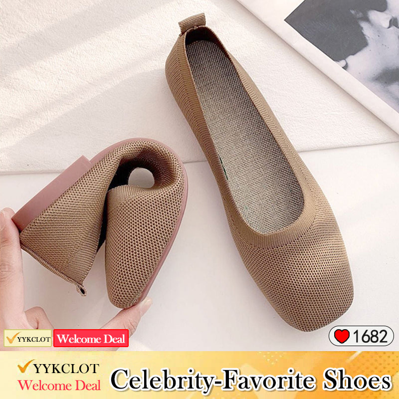 Eco-friendly woven shallow mouth flat bottom women's loafers