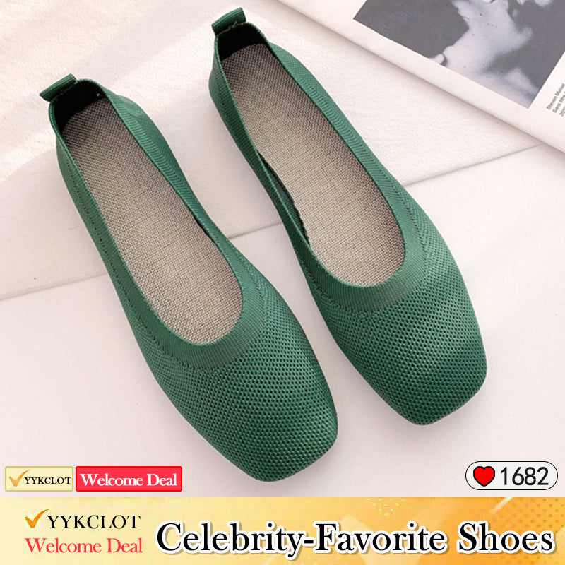 Eco-friendly woven shallow mouth flat bottom women's loafers