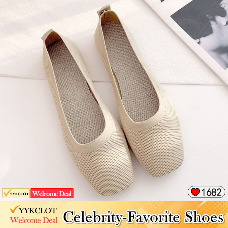 Eco-friendly woven shallow mouth flat bottom women's loafers