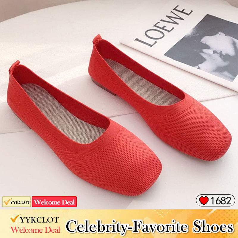 Eco-friendly woven shallow mouth flat bottom women's loafers