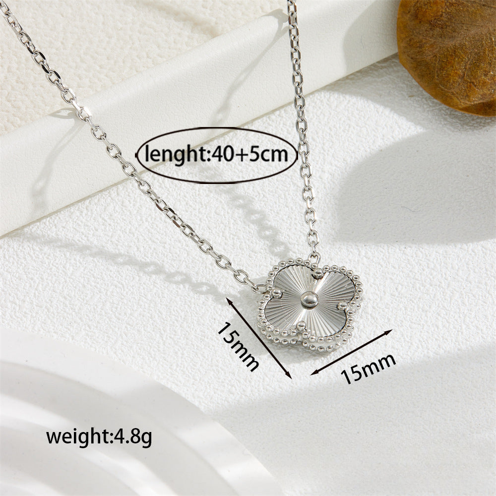 Fashion four-leaf clover bracelet necklace series