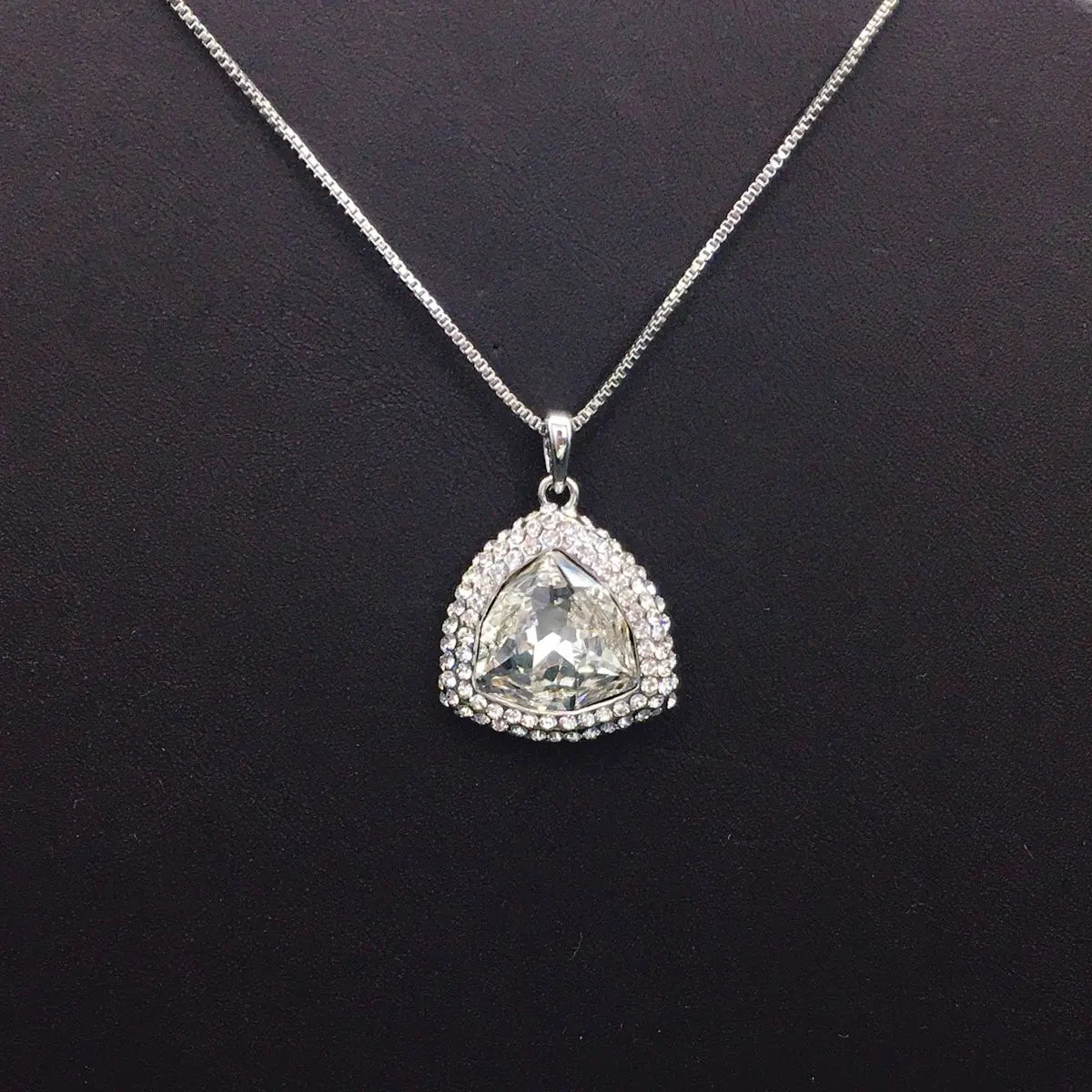 Pendentif en cristal autrichien Géométrie de la mode