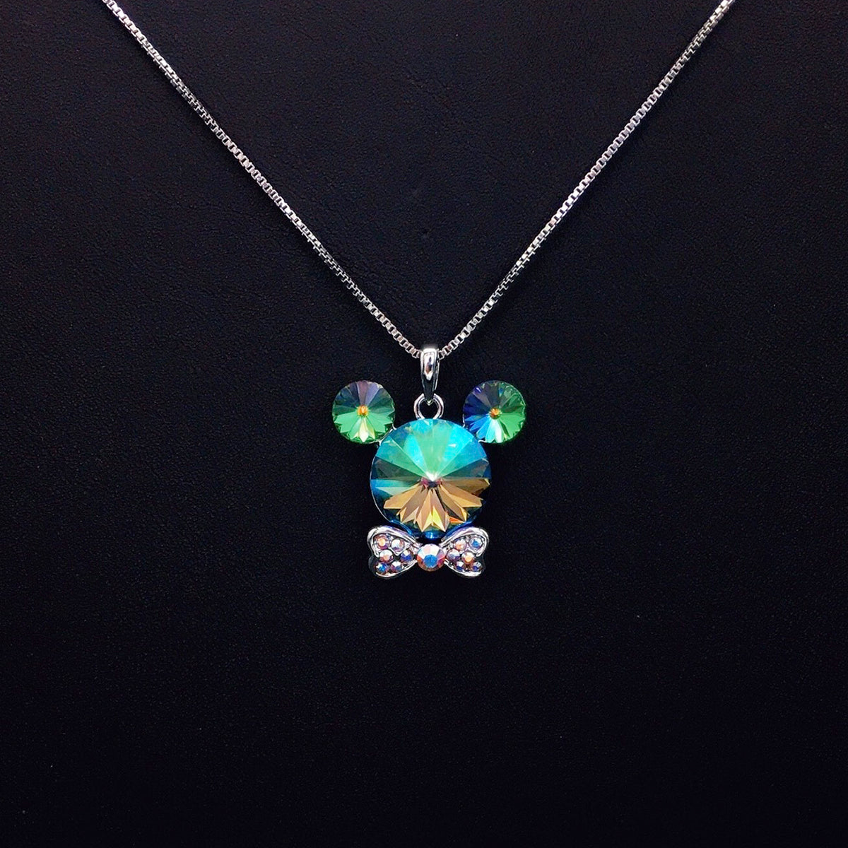 Classic Cute Animal Gemstone Necklace