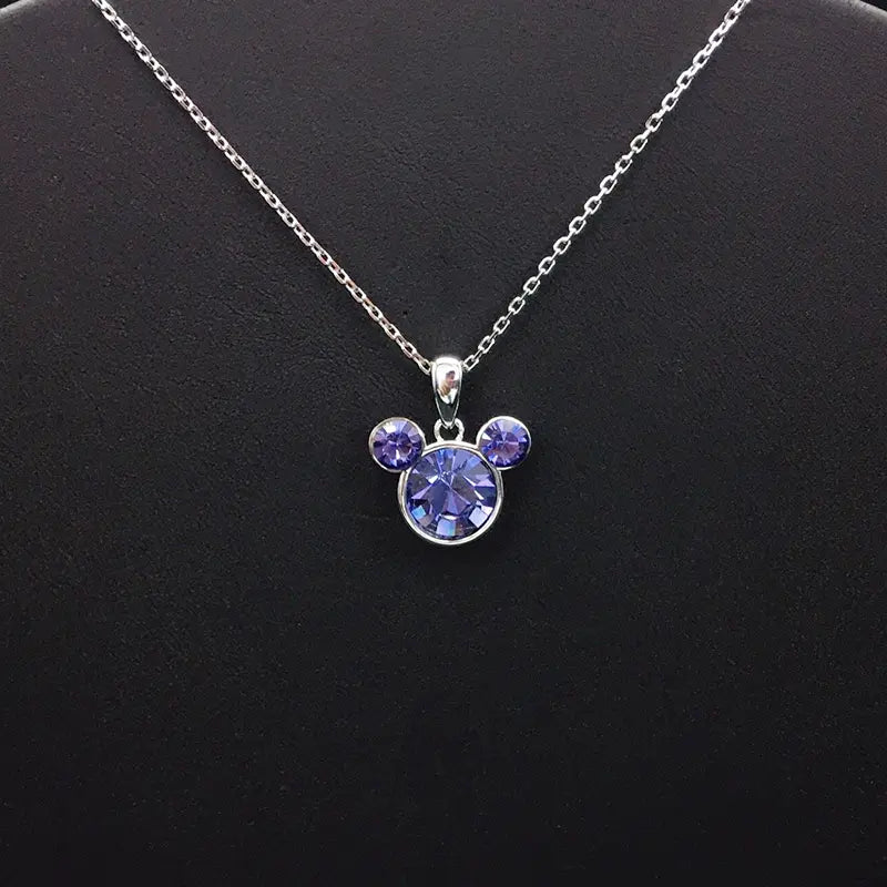 Bijou animal scintillant en cristal argenté et bleu pour occasions spéciales