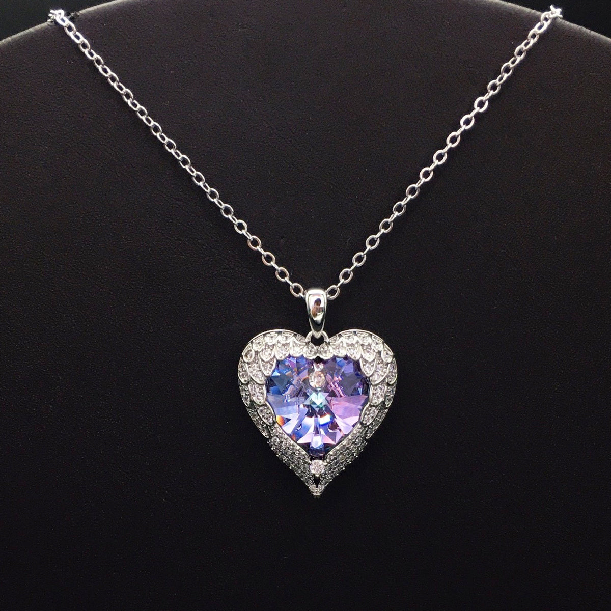 Fashion Love Crystal Diamond Pendant