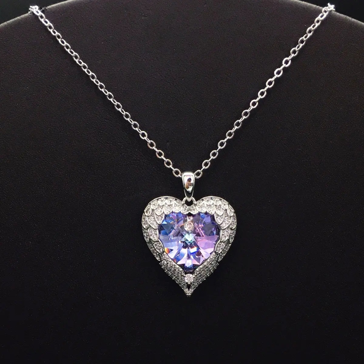 Pendentif Diamant Cristal Tendance Amour