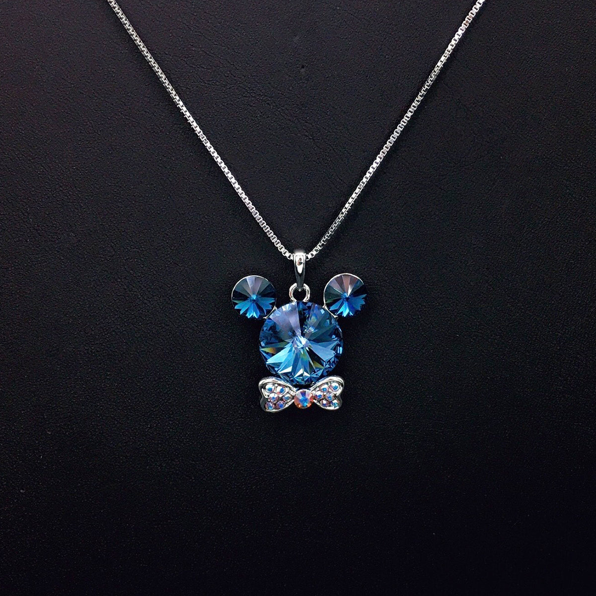 Classic Cute Animal Gemstone Necklace