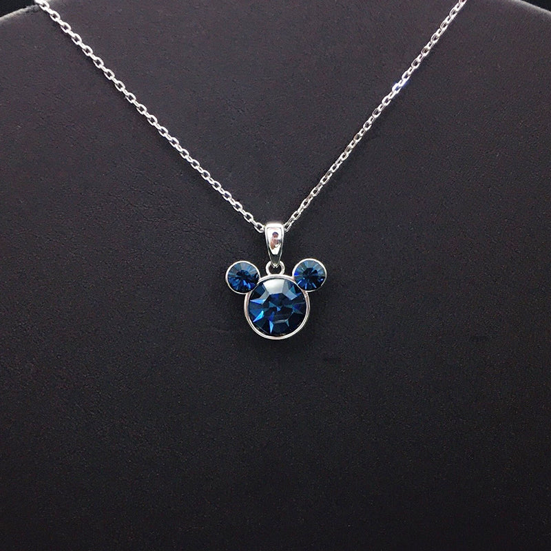 Dazzling Silver and Blue Crystal Animal Jewelry Piece for Special Occasions