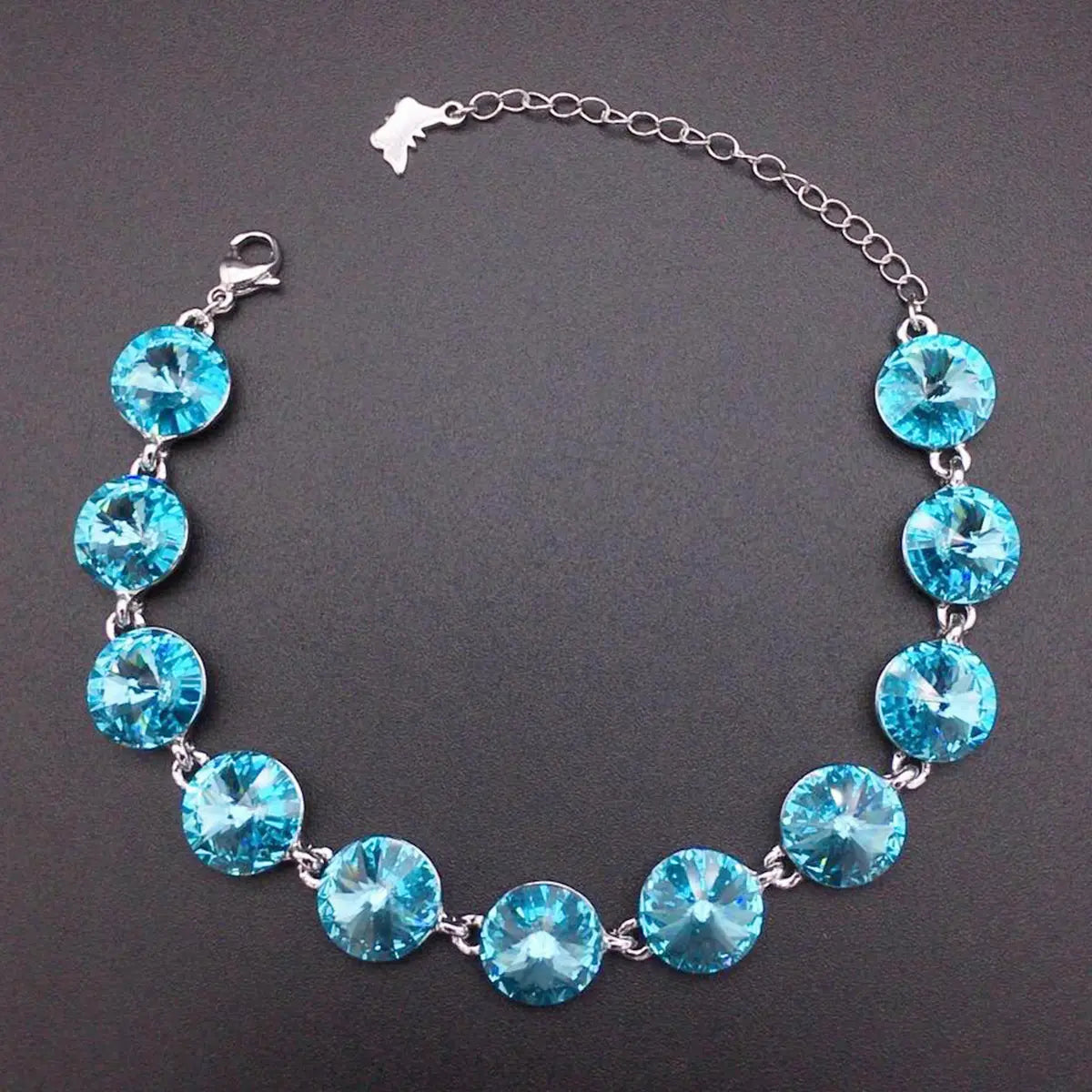 Bracelet de pierres précieuses en cristal aux couleurs de rêve