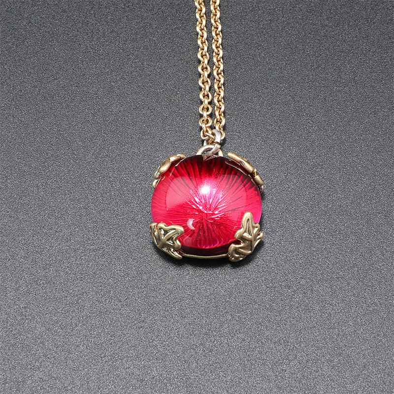 Glamorous Red Crystal Necklace, Bracelet, Earrings & Ring Set for Evening Events