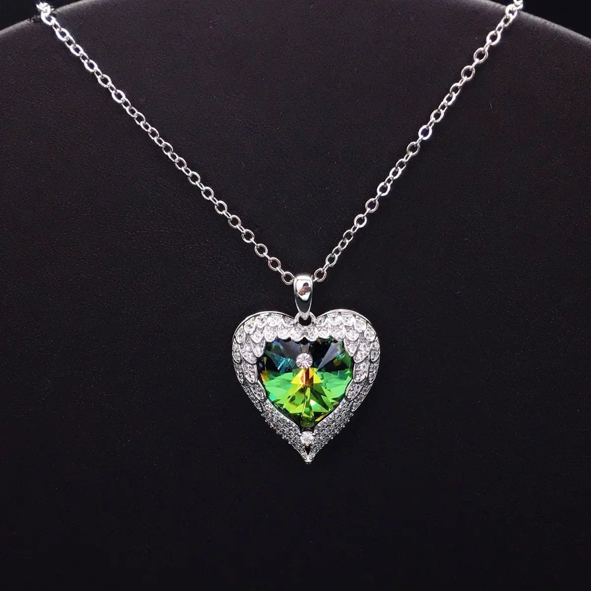 Pendentif Diamant Cristal Tendance Amour