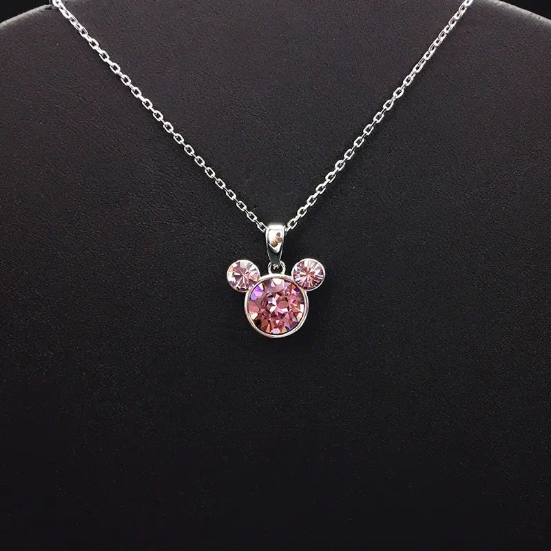Bijou animal scintillant en cristal argenté et bleu pour occasions spéciales