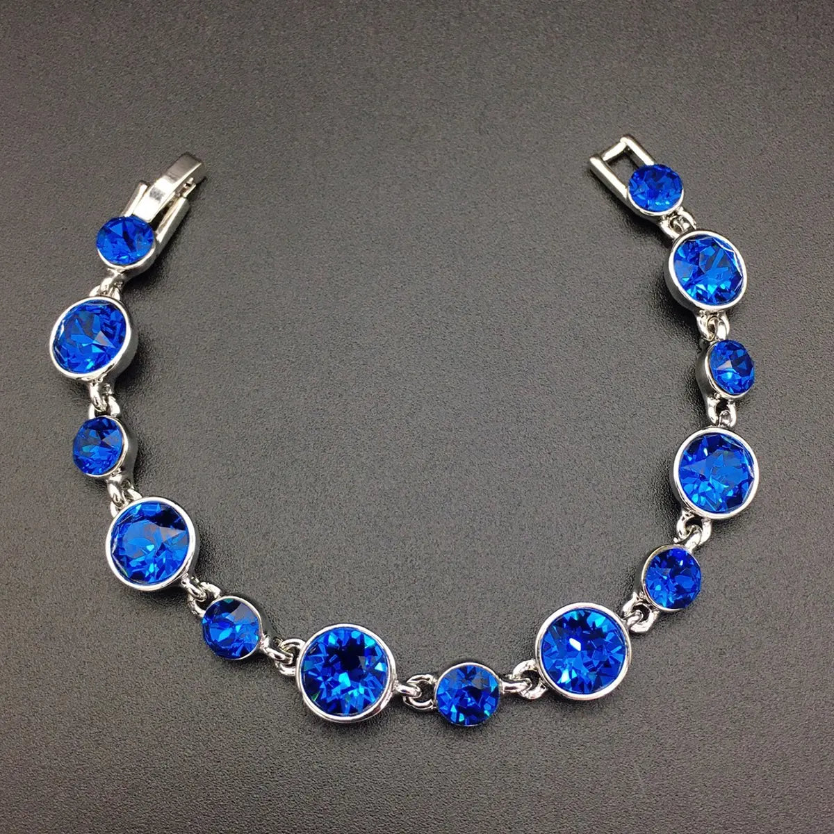 Bracelet de luxe autrichien en cristal rond
