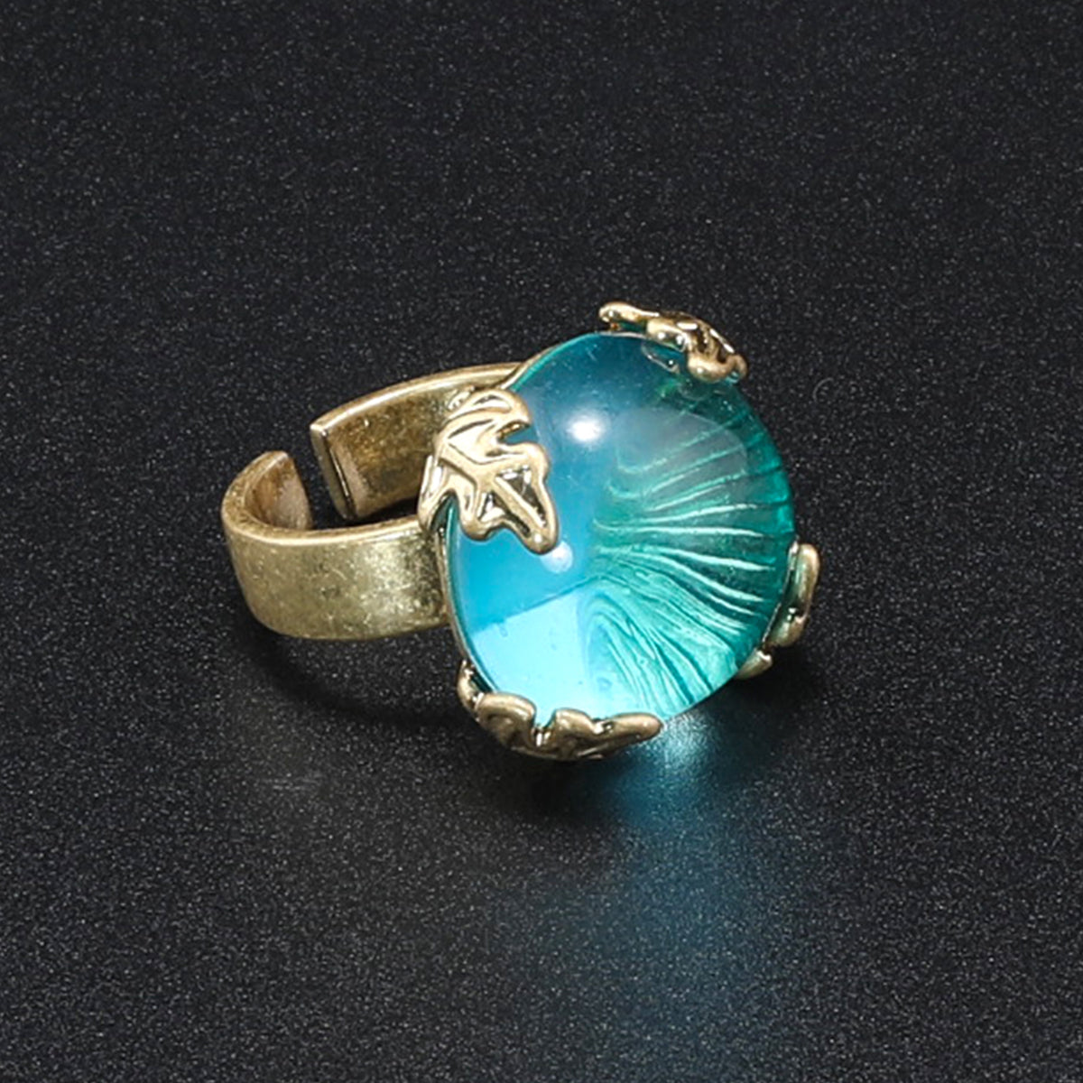 Fashion Ocean Heart Gemstone Series