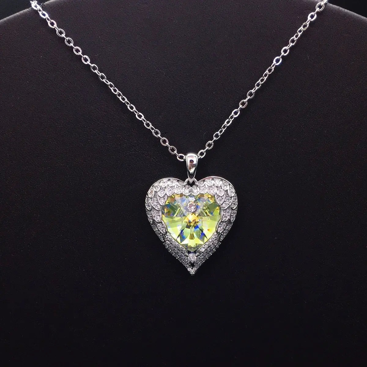 Pendentif Diamant Cristal Tendance Amour