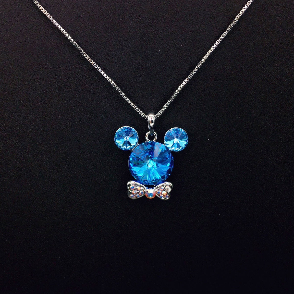 Classic Cute Animal Gemstone Necklace