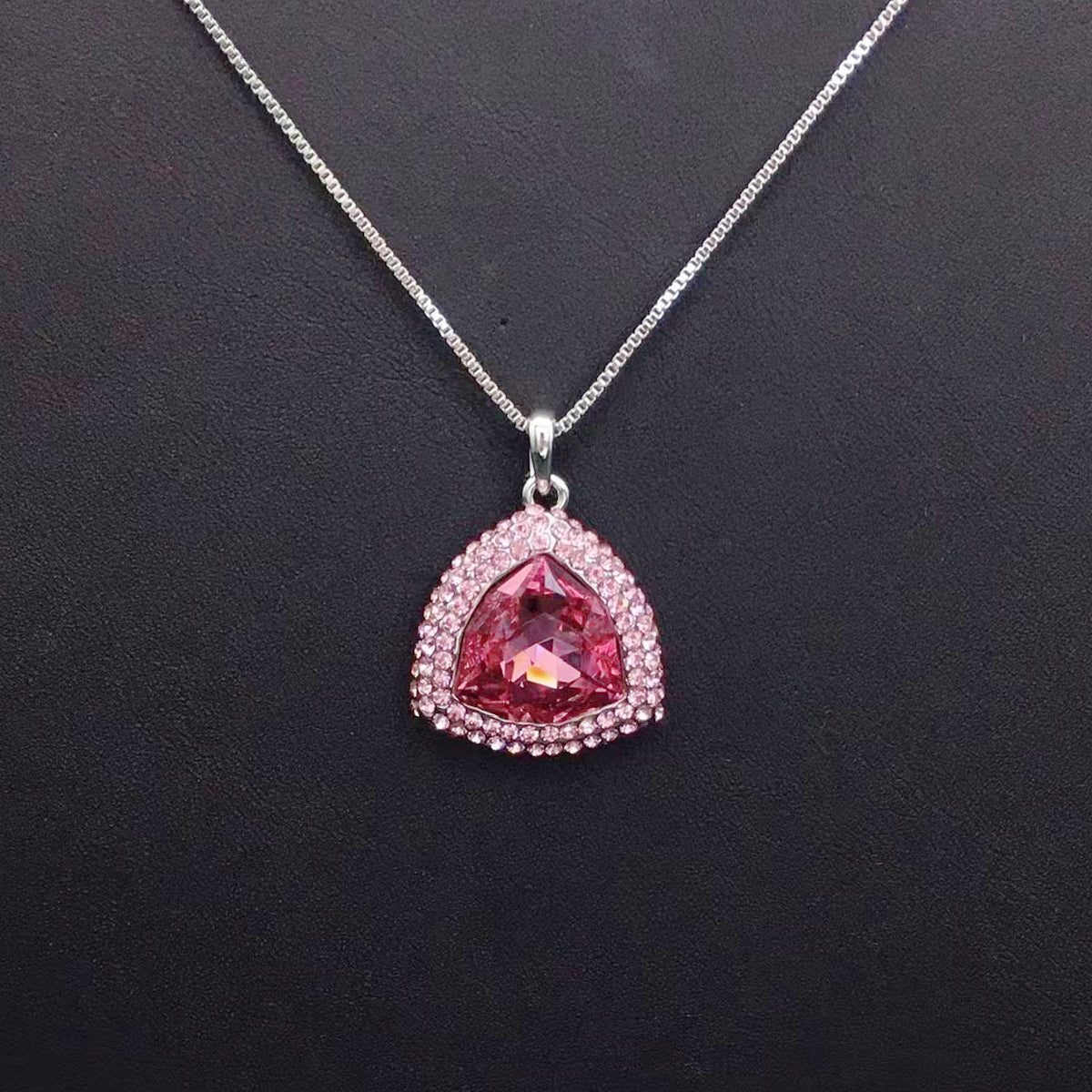 Fashion Geometry Austrian Crystal Pendant