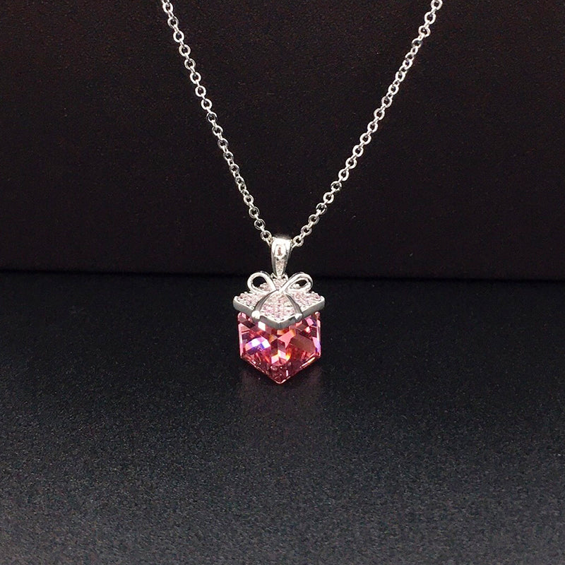 Dazzling Silver and Blue Crystal Jewelry Piece for Special Occasions