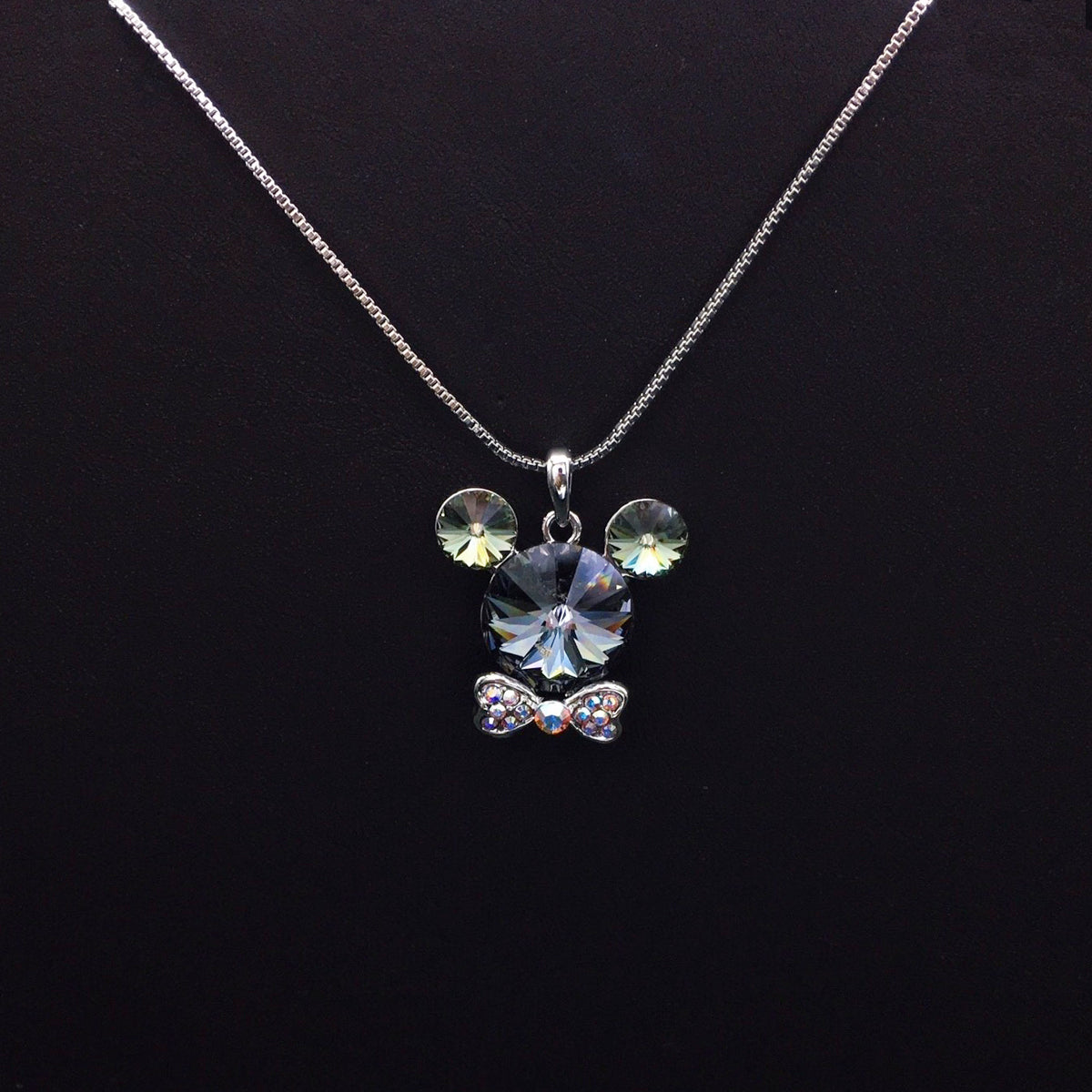 Classic Cute Animal Gemstone Necklace