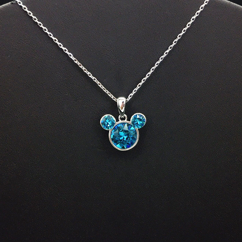 Dazzling Silver and Blue Crystal Animal Jewelry Piece for Special Occasions