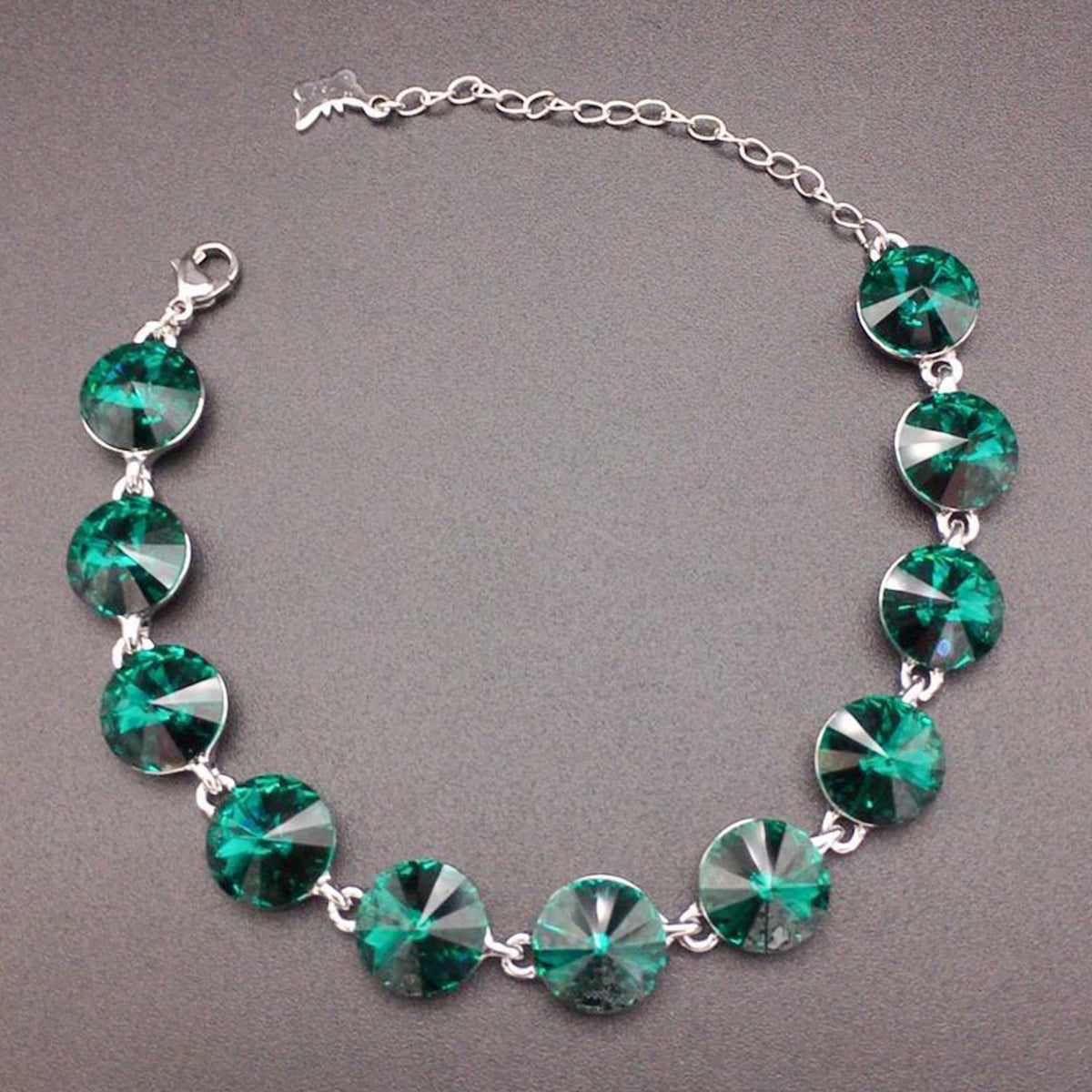 Dreamy colored crystal gemstone bracelet