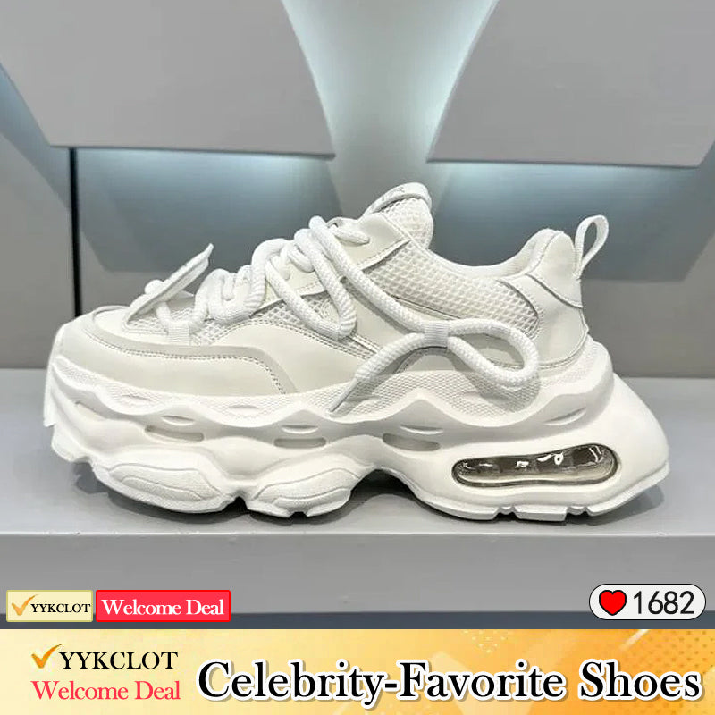 Round head lightweight platform casual Running shoes and sports shoes for men sneakers