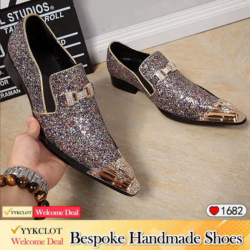 Black and white serpentine men's dress shoes party dress shoes,Office, Party, Banquet, Wedding Oxford brogue shoes for men Plus Size derby shoes