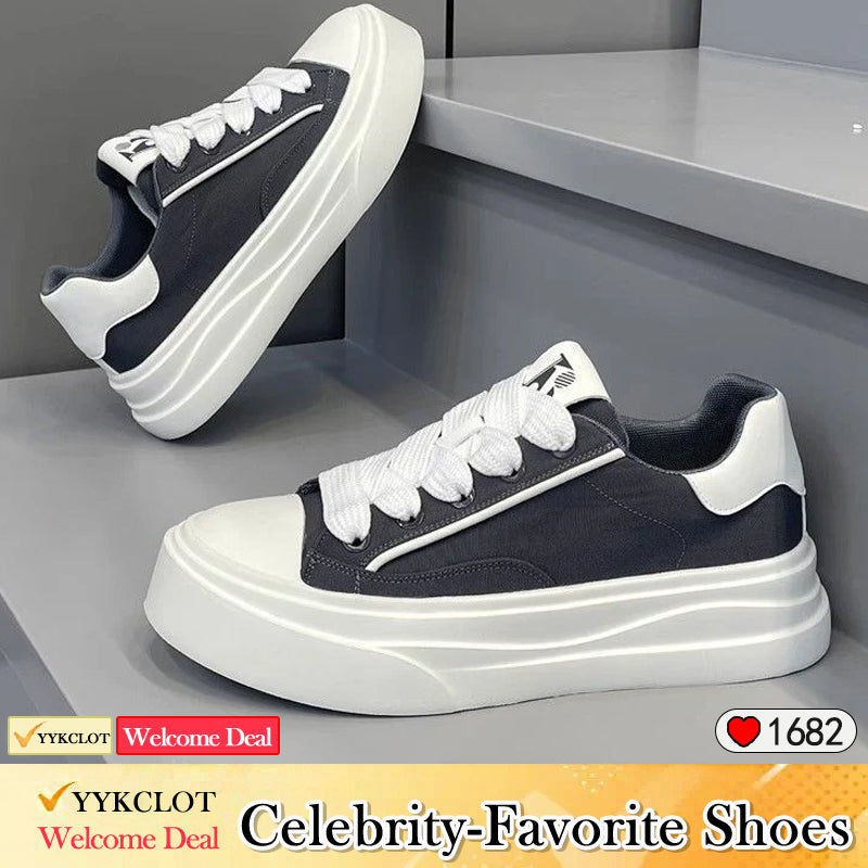 Fashion color matching low-top platform casual shoes Running shoes and sports shoes for men sneakers