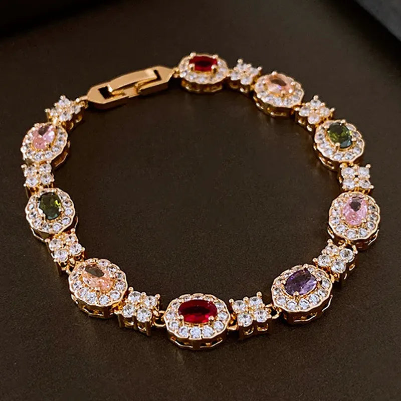 Bracelet rétro en argent sterling S925 Œil de tigre