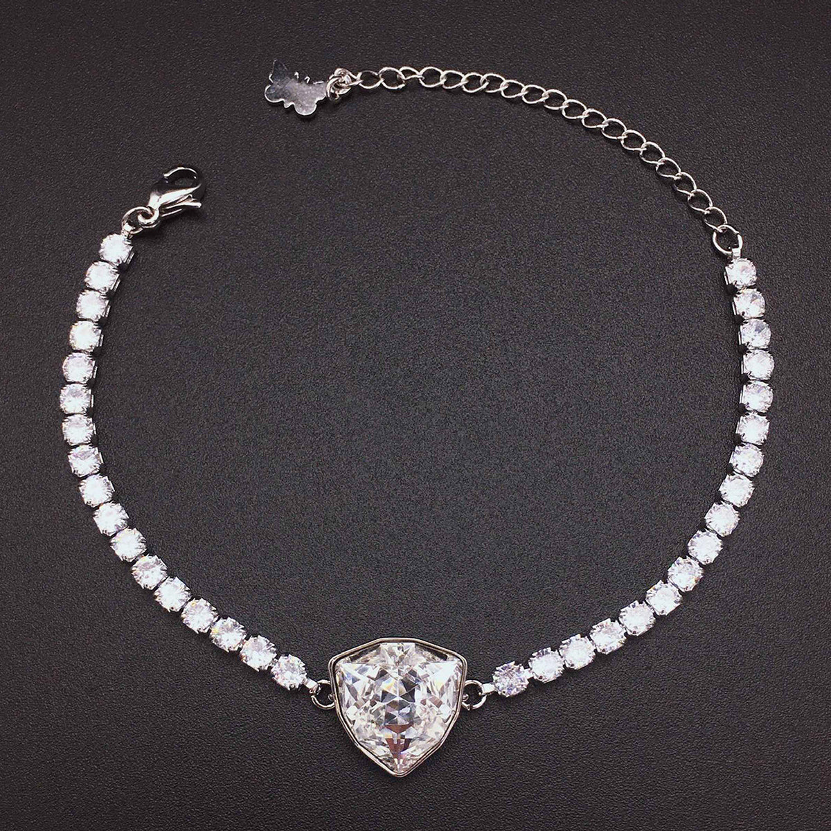 Austrian Blue Crystal Full Diamond Bracelet