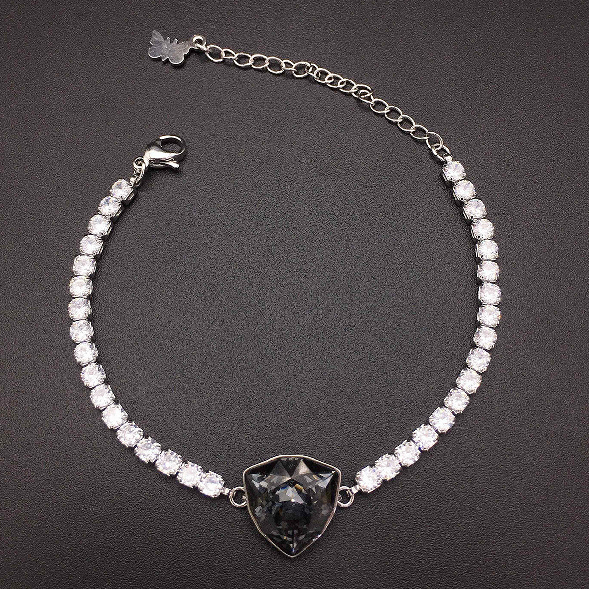 Austrian Blue Crystal Full Diamond Bracelet