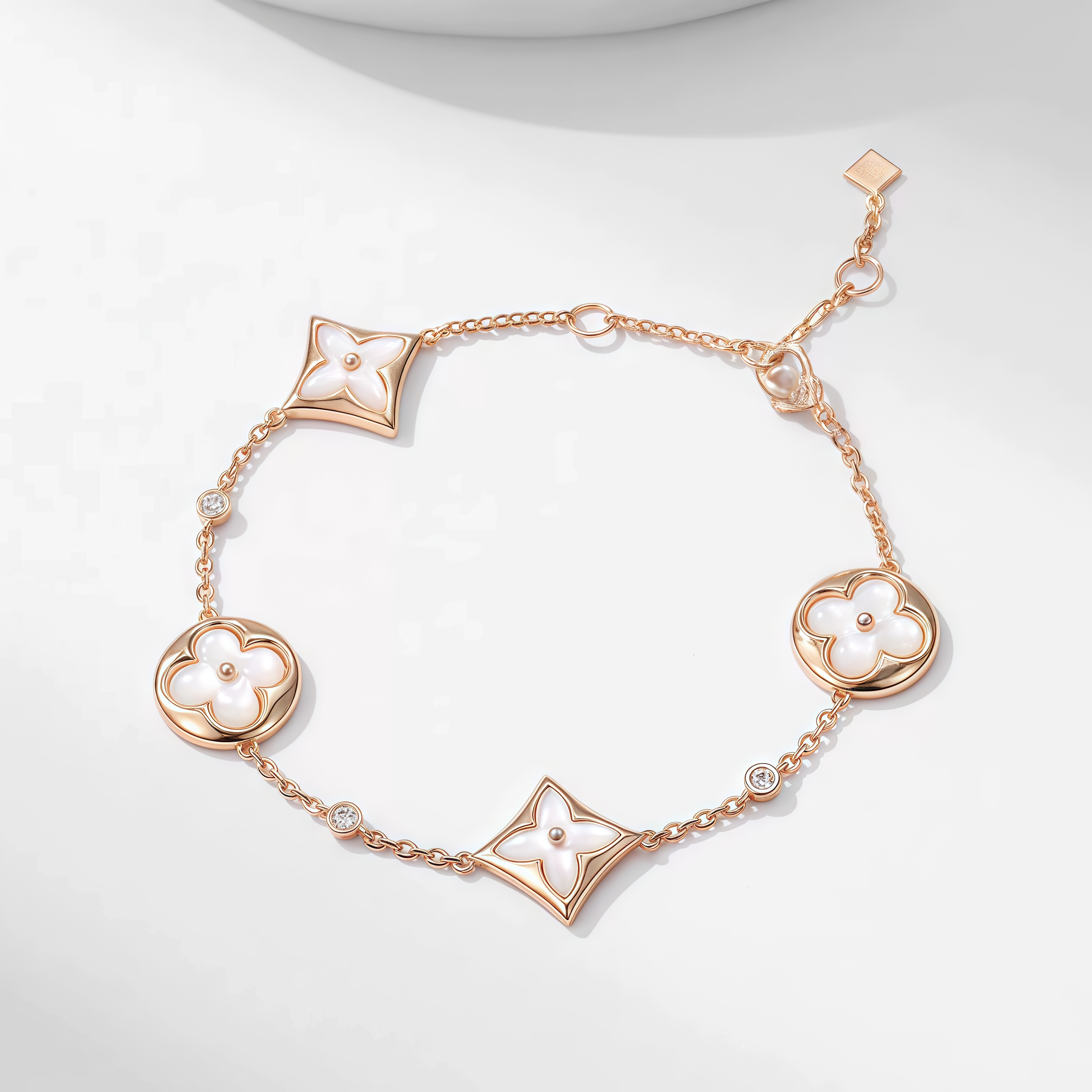 Natural Fritillary Clover Bracelet