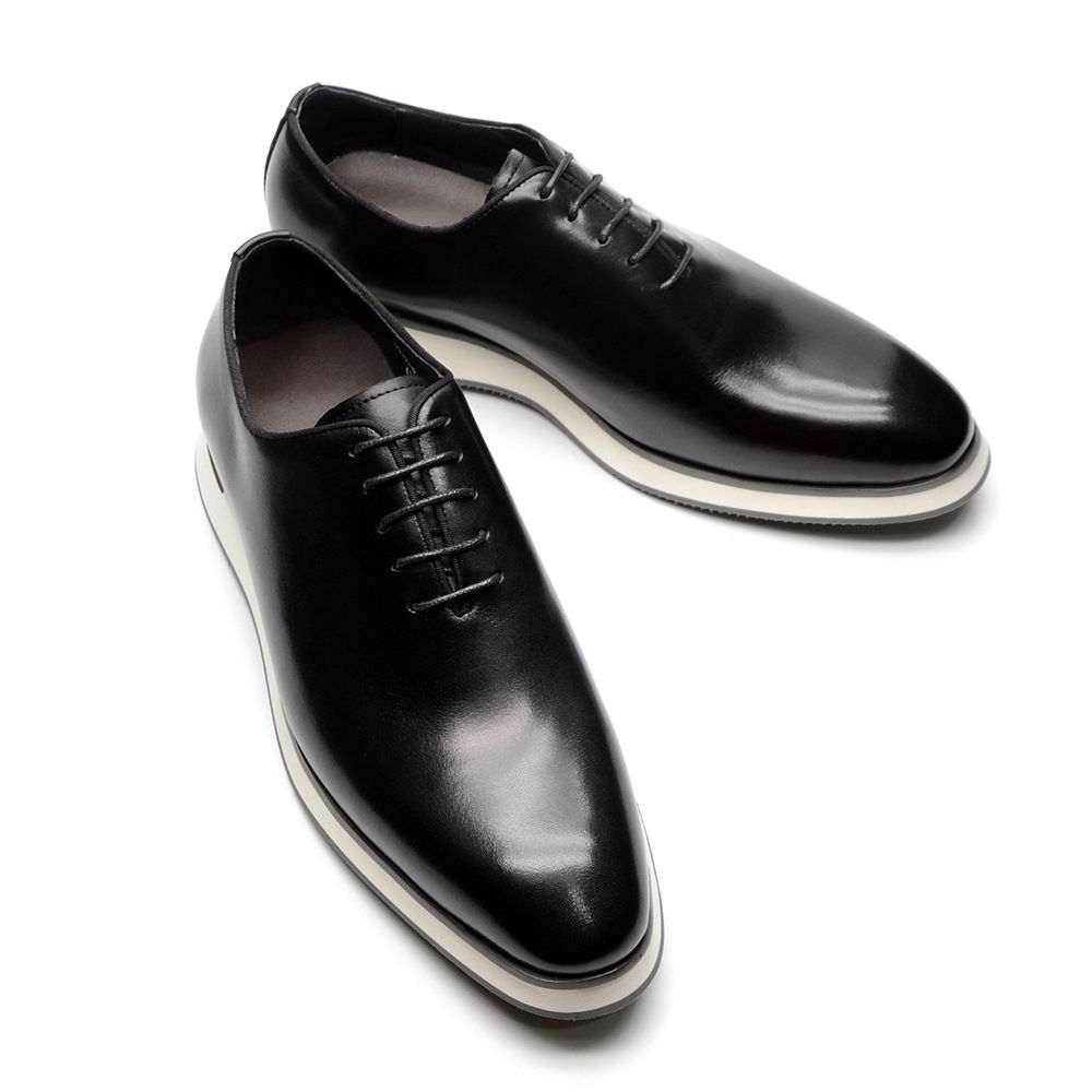 British style polished leather Oxford shoes men's business dress leather shoes