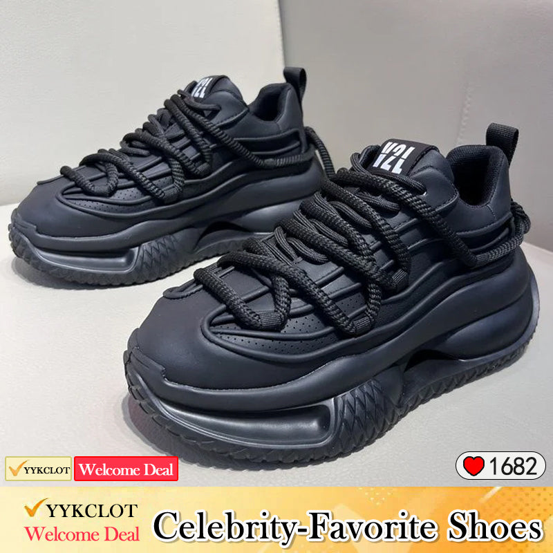 Fashion thick-soled wear-resistant casual sports shoes