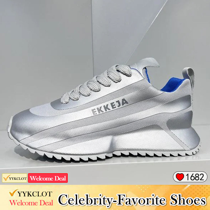 Summer fashion mesh heightening casual sneakers Running shoes and sports shoes for men