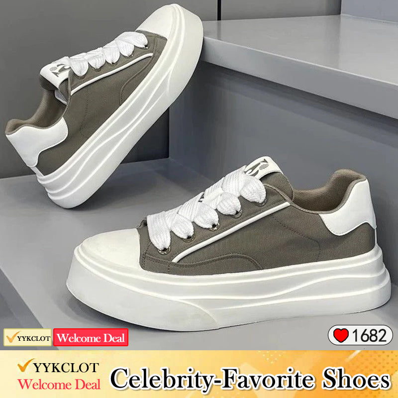 Fashion color matching low-top platform casual shoes Running shoes and sports shoes for men sneakers