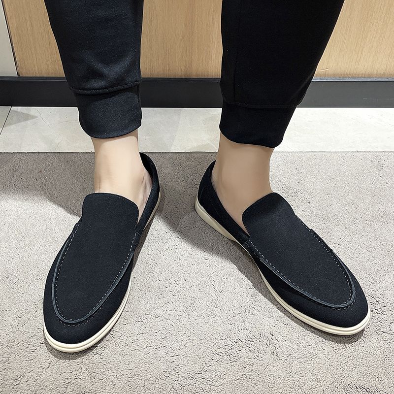 Celebrity style men's casual shoes business loafers shoes for men
