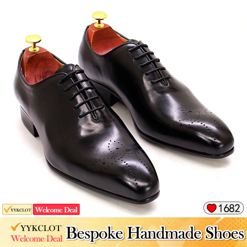 Leather Dress Loafers Men's Business Oxford Shoes