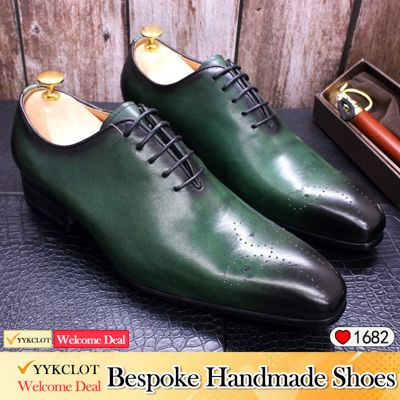 Leather Dress Loafers Men's Business Oxford Shoes