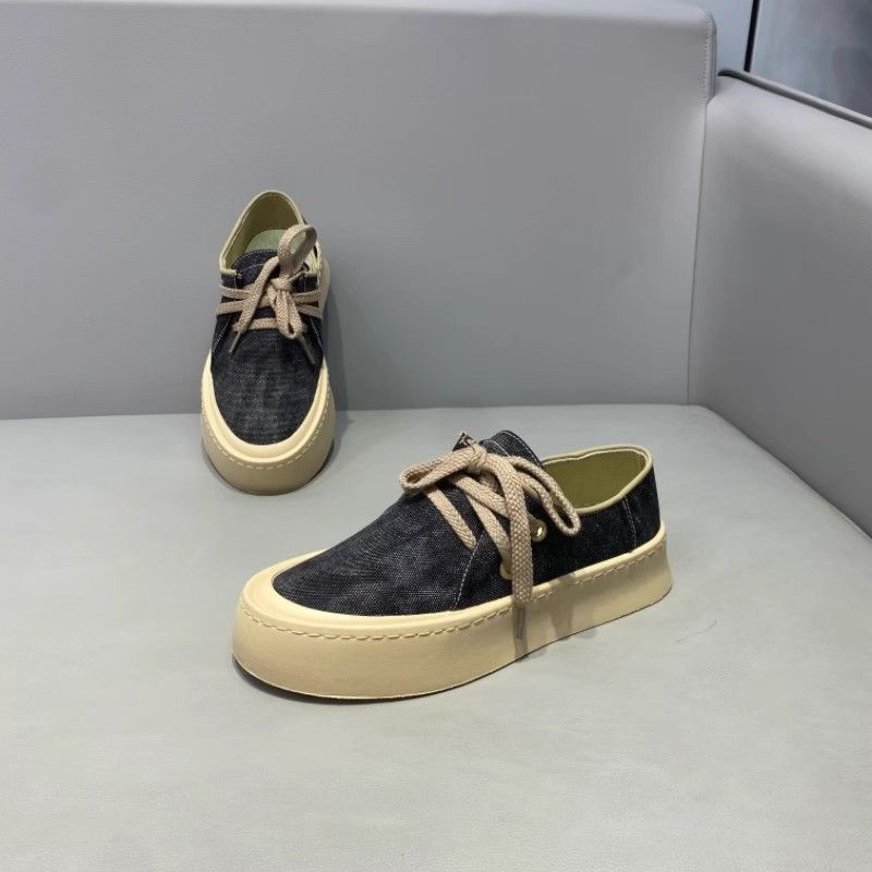 Fashion tablet heightening soft-soled casual shoes for men Thick soled flat shoes