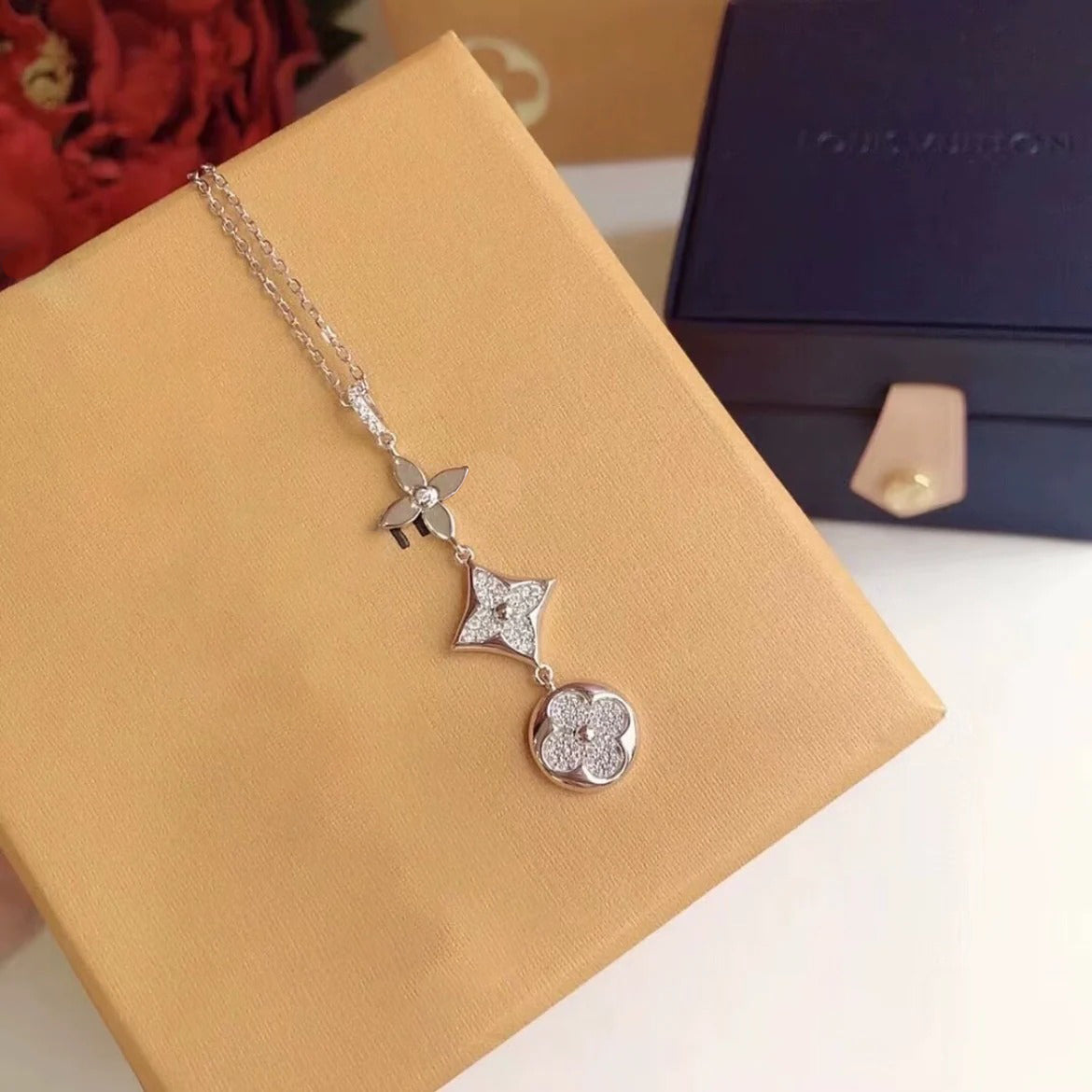 Natural Fritillary Clover Bracelet