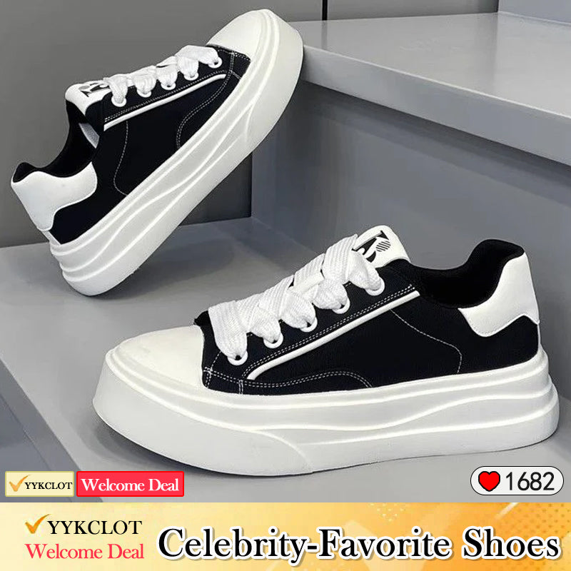 Fashion color matching low-top platform casual shoes Running shoes and sports shoes for men sneakers