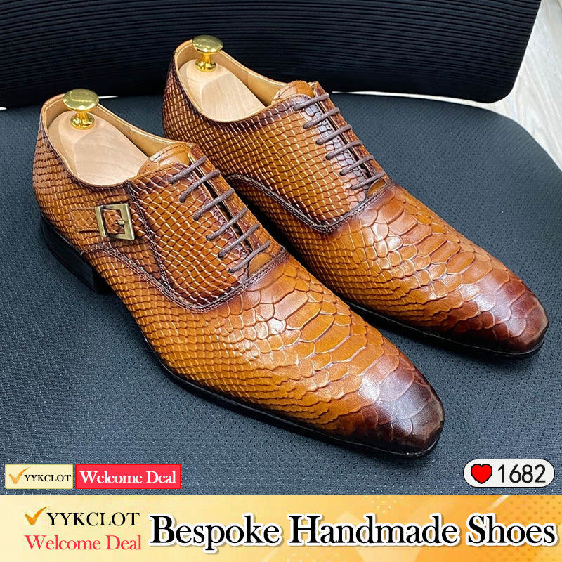 New British Leather Business Oxford Shoes